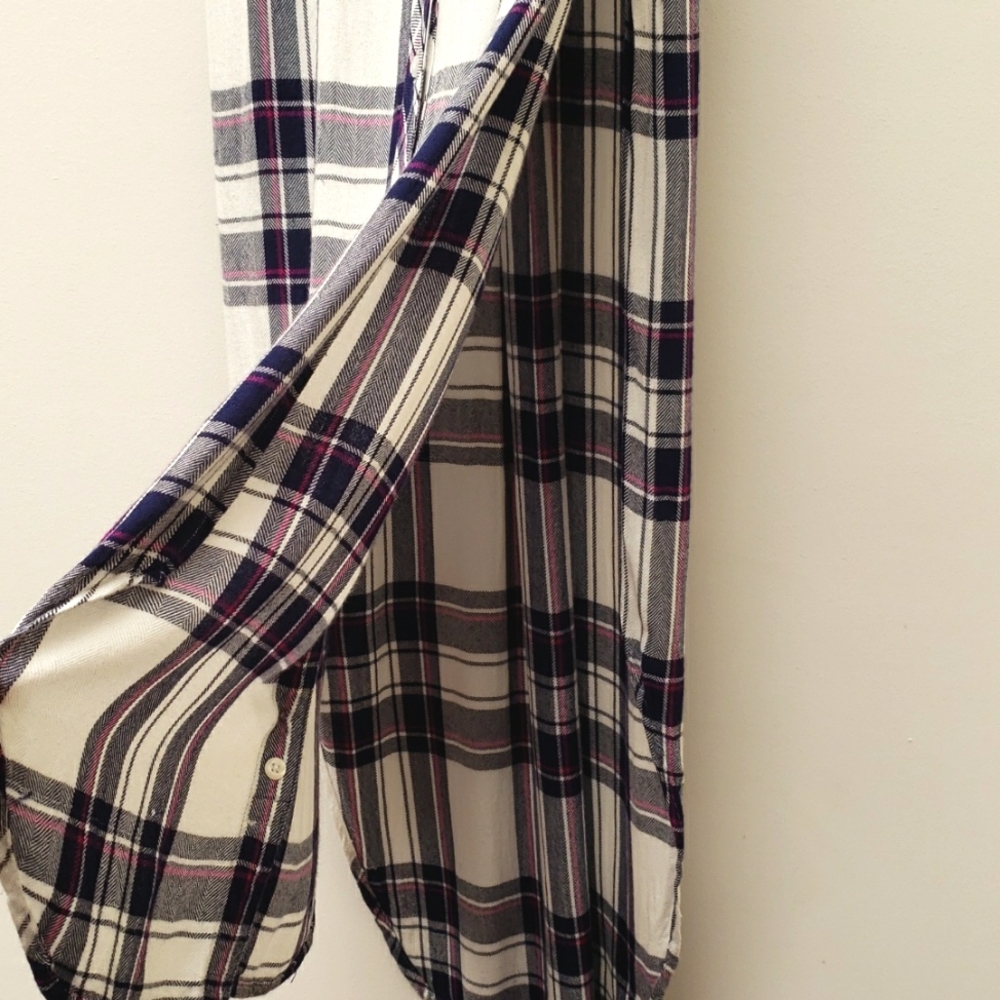 Rails Jordyn Plaid Sleeveless Button Down Midi Sh… - image 7